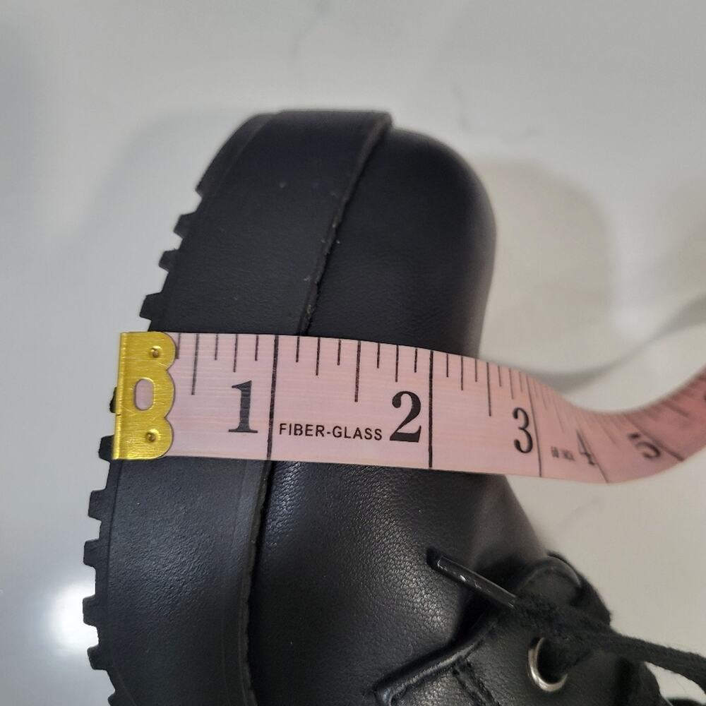 Wanted Breakout Oxford 90's Y2K Style Lug Heel Platform Size 9 - Picture 12 of 12